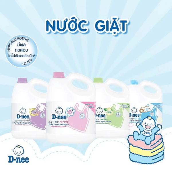 NƯỚC GIẶT XẢ DNEE CHO BÉ-3000ML - Image 4